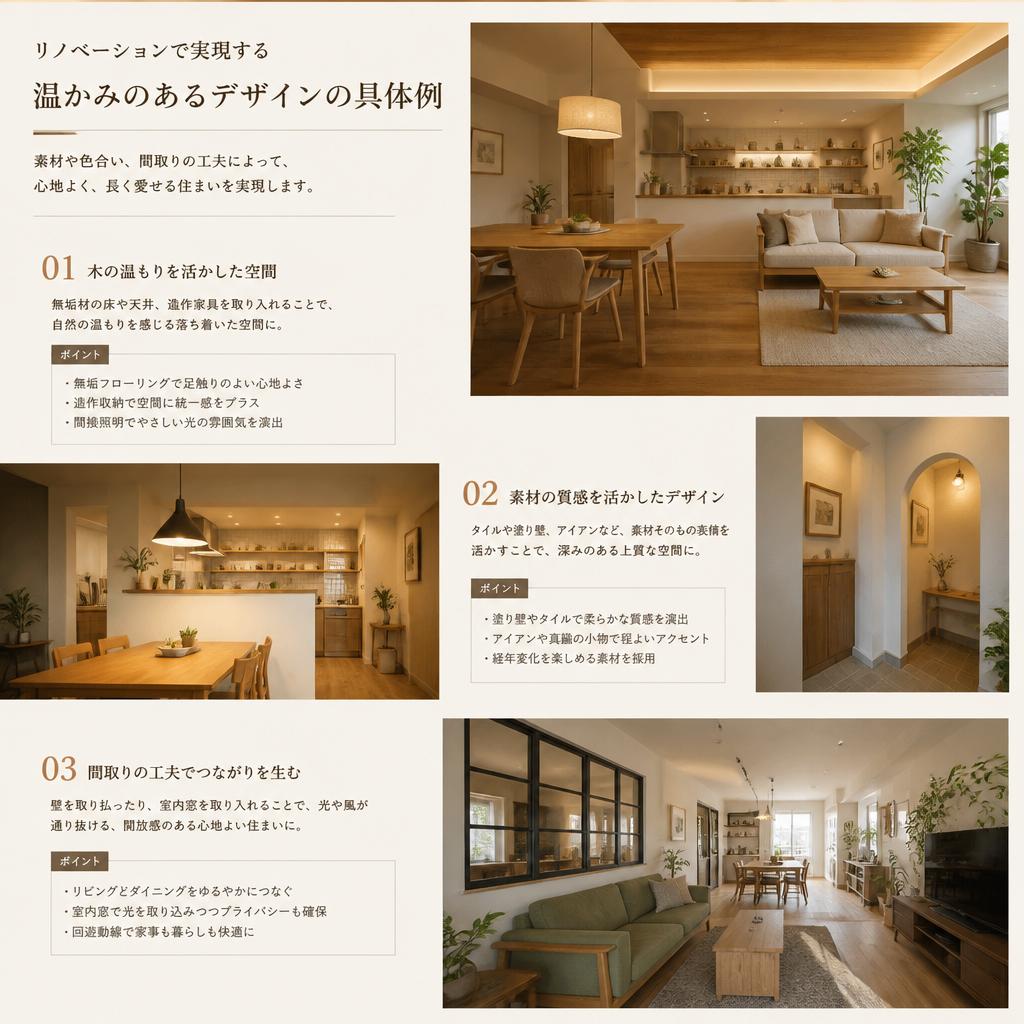 温かい空間のデザインアイデア