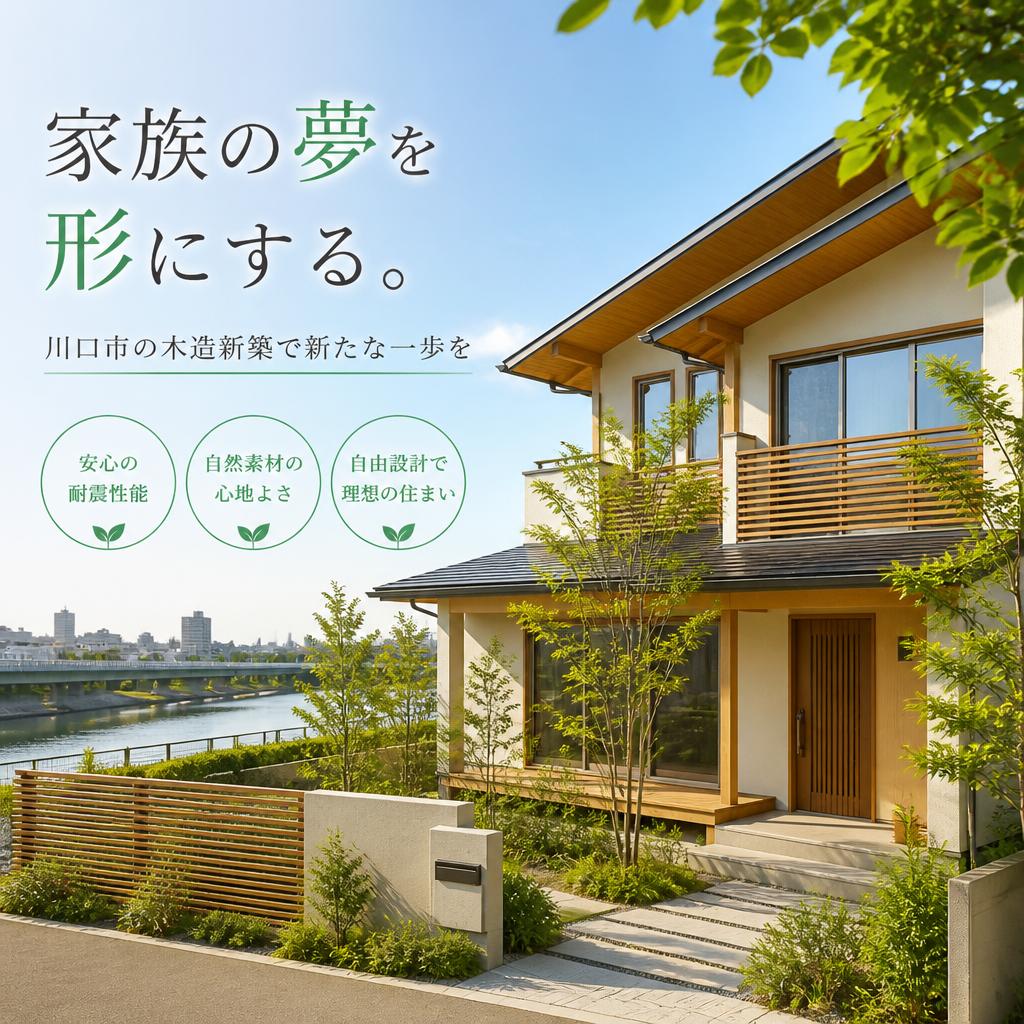 家族の夢を形にする。川口市の木造新築で新たな一歩を